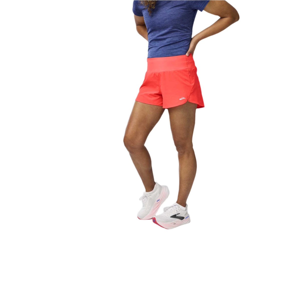 Brooks Chaser 3-inch short de course à pied 2.0 femme live - Neo Cayenne
