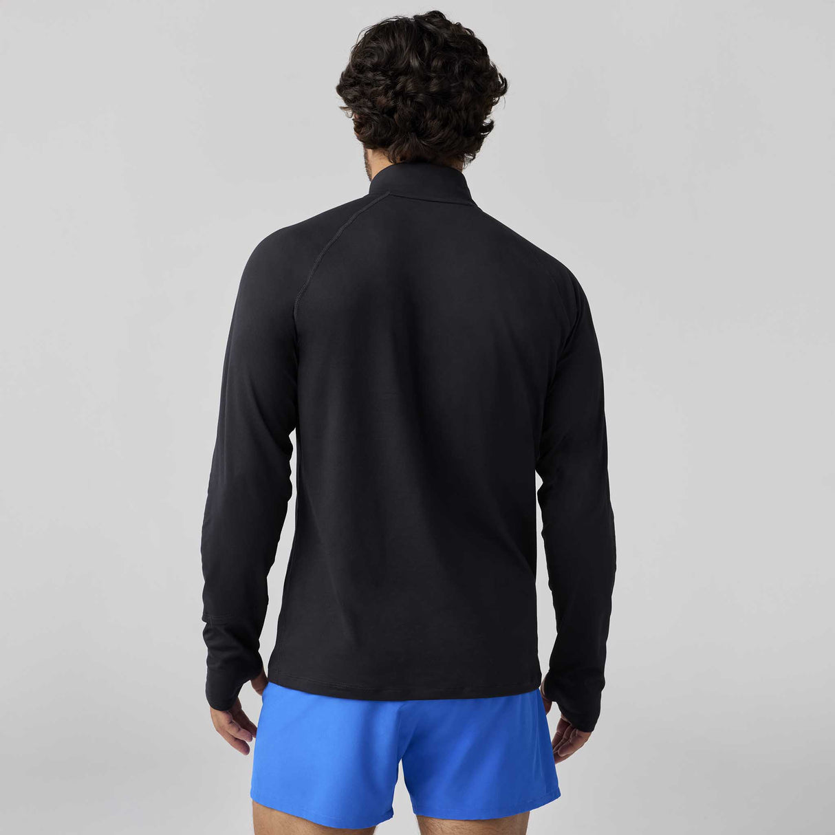 Brooks Dash 1/4 Zip 3.0 chandail de course à pied homme dos - Noir