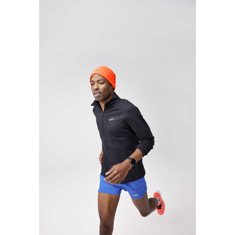 Brooks Dash 1/4 Zip 3.0 chandail de course à pied homme action - Noir