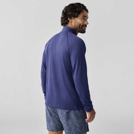 Brooks Dash 1/4 Zip 3.0 chandail de course à pied homme dos - Midnight
