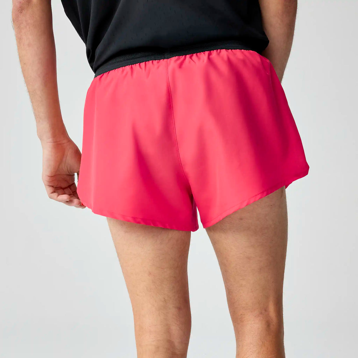 Brooks Dash short de vitesse 3 po pour homme - Cosmic Crisp / Noir