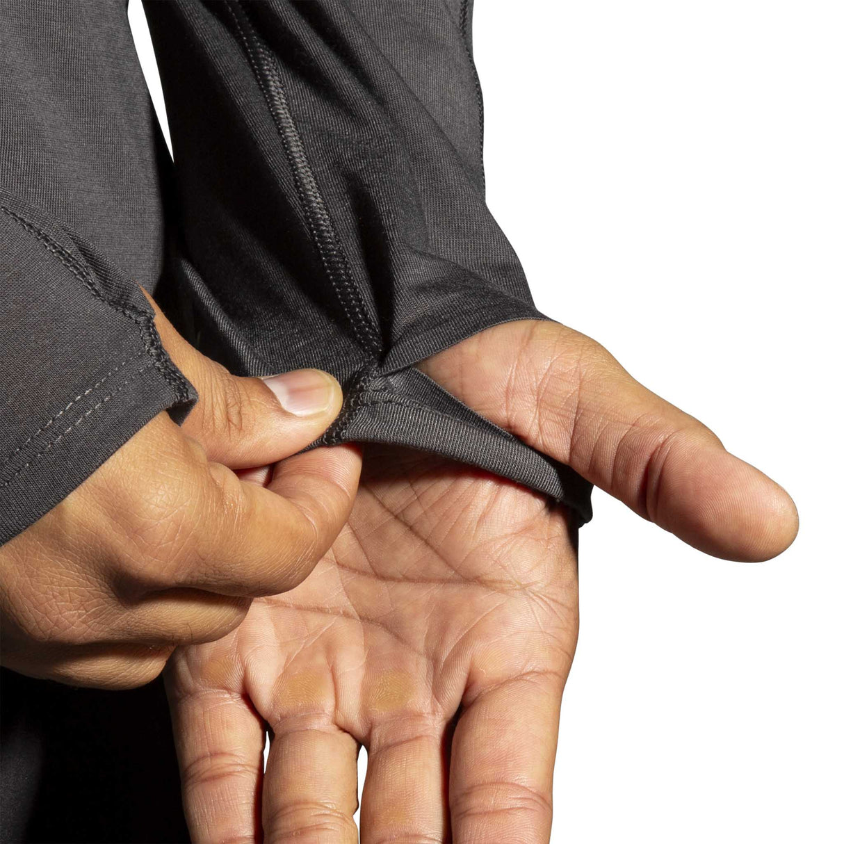 Brooks Distance 3.0 t-shirt de course à manches longues homme passe-pouce
-Phantom Grey / Runner High