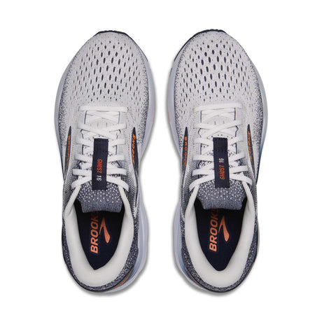 Souliers de course Ghost 16 homme empeigne - White / Peacoat / Orange