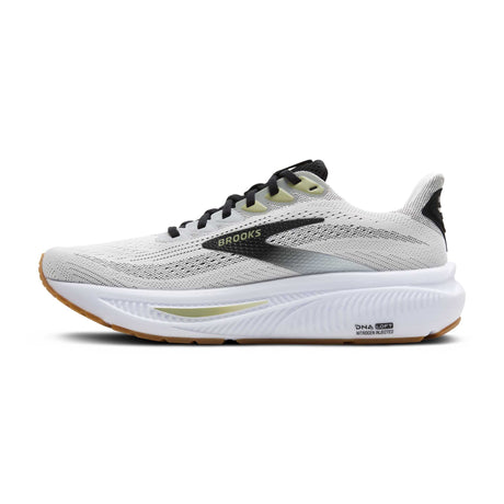 Brooks Ghost 17 chaussures de course homme lateral - White / Black / Tea