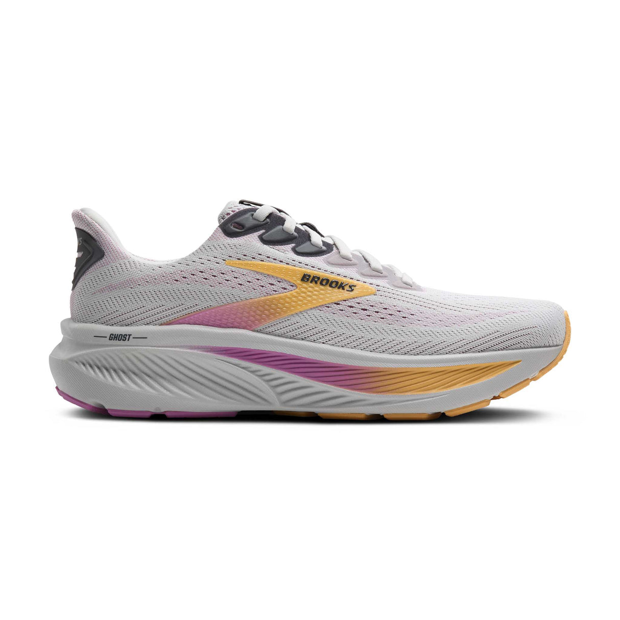 Brooks Ghost 17 chaussures de course femme - Oyster / Apricot / Pink