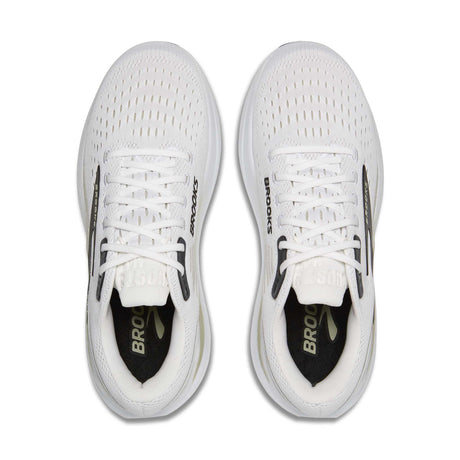 Brooks Ghost Max 3 chaussures de course à pied homme empeigne - Bright White / Tea / Black