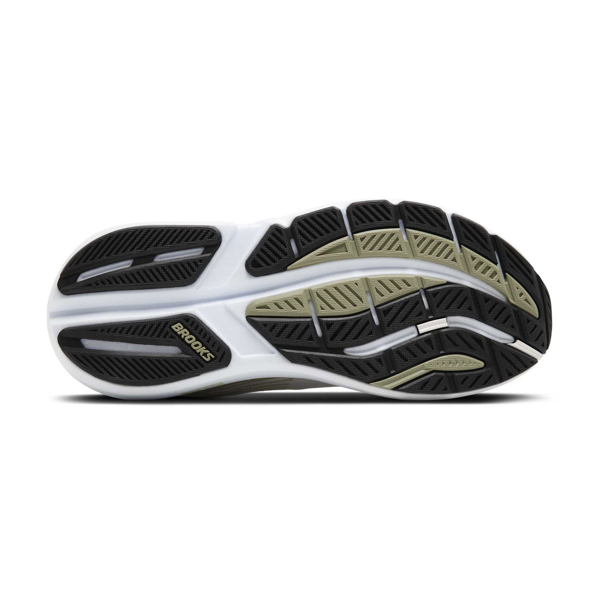Brooks Ghost Max 3 chaussures de course à pied homme semelle - Bright White / Tea / Black