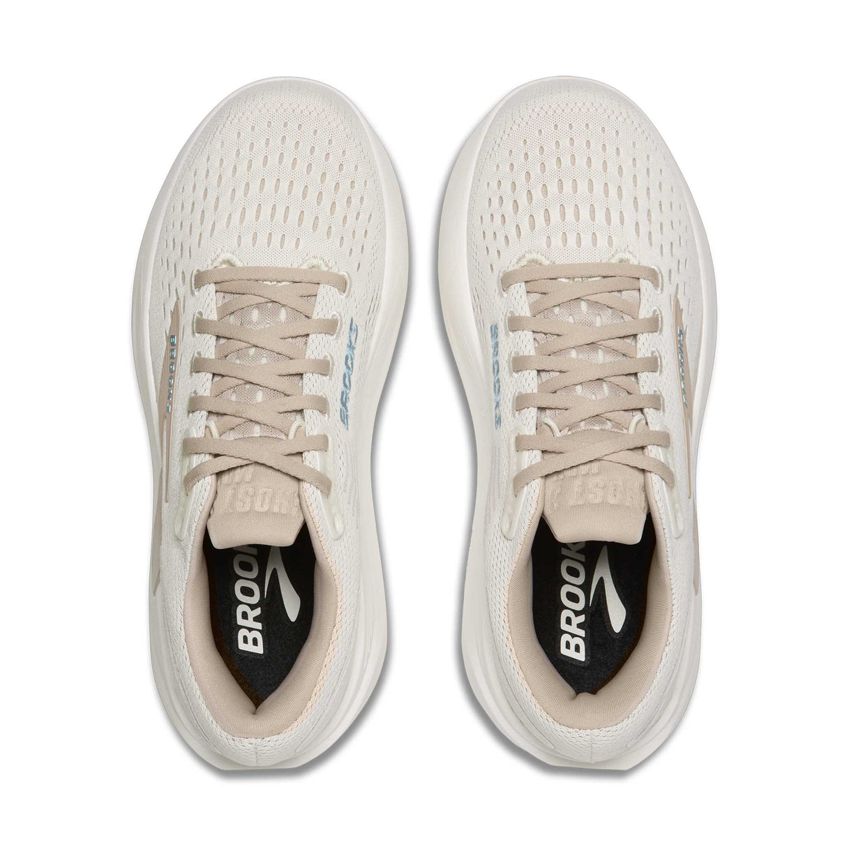 Brooks Ghost Max 3 chaussures de course à pied pour femme empeigne - Coconut / Chateau Grey / Blue