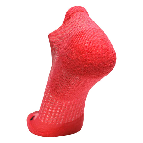 Brooks Ghost No Show chaussettes de course unisexe talon - Neo Cayenne