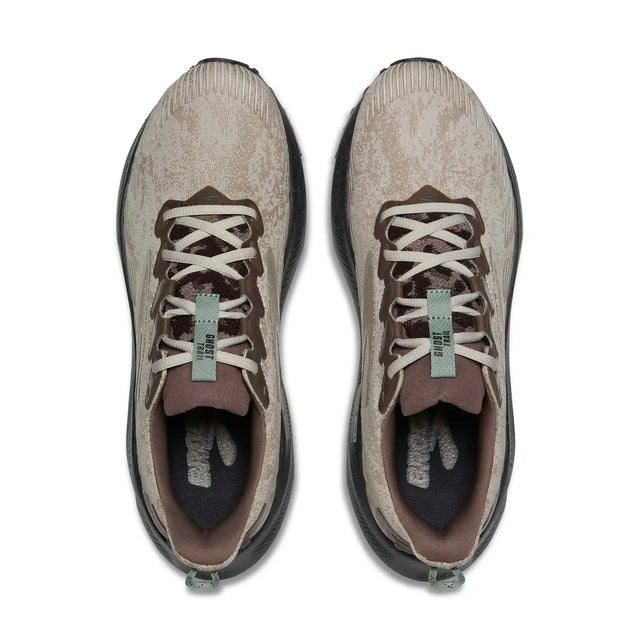 Brooks Ghost Trail chaussures de course à pied en sentier pour homme- Ganache / Coffee / Green