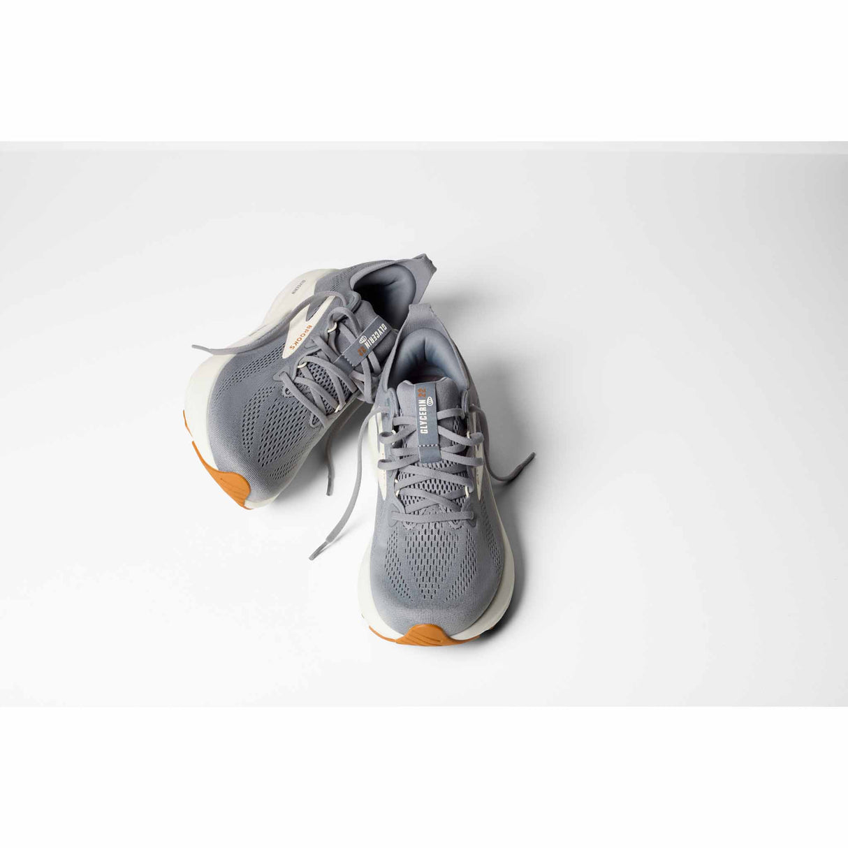 Brooks Glycerin 22 Men's Running Shoes - Primer Gray / Gray / Honey Ginger