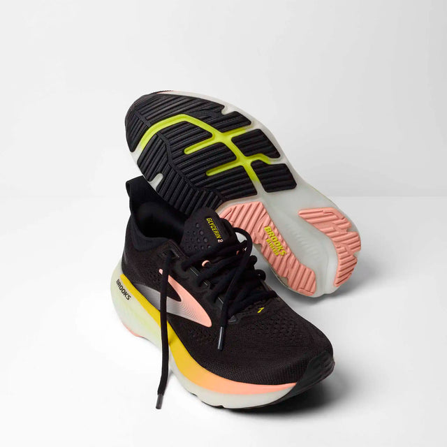 Brooks Glycerin 23 chaussures de course femme - Black / Peach / Nightlife