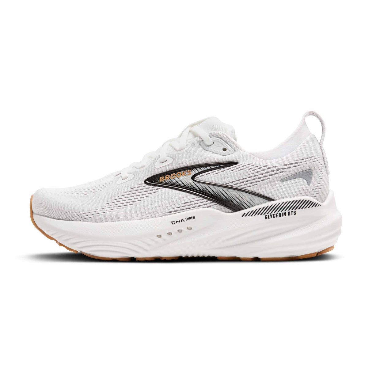 Brooks Glycerin GTS 22 Women's Running Shoes - White / Grey / Black