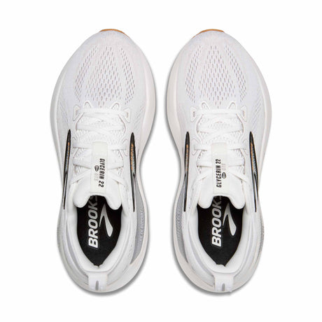 Brooks Glycerin GTS 22 Women's Running Shoes - White / Grey / Black