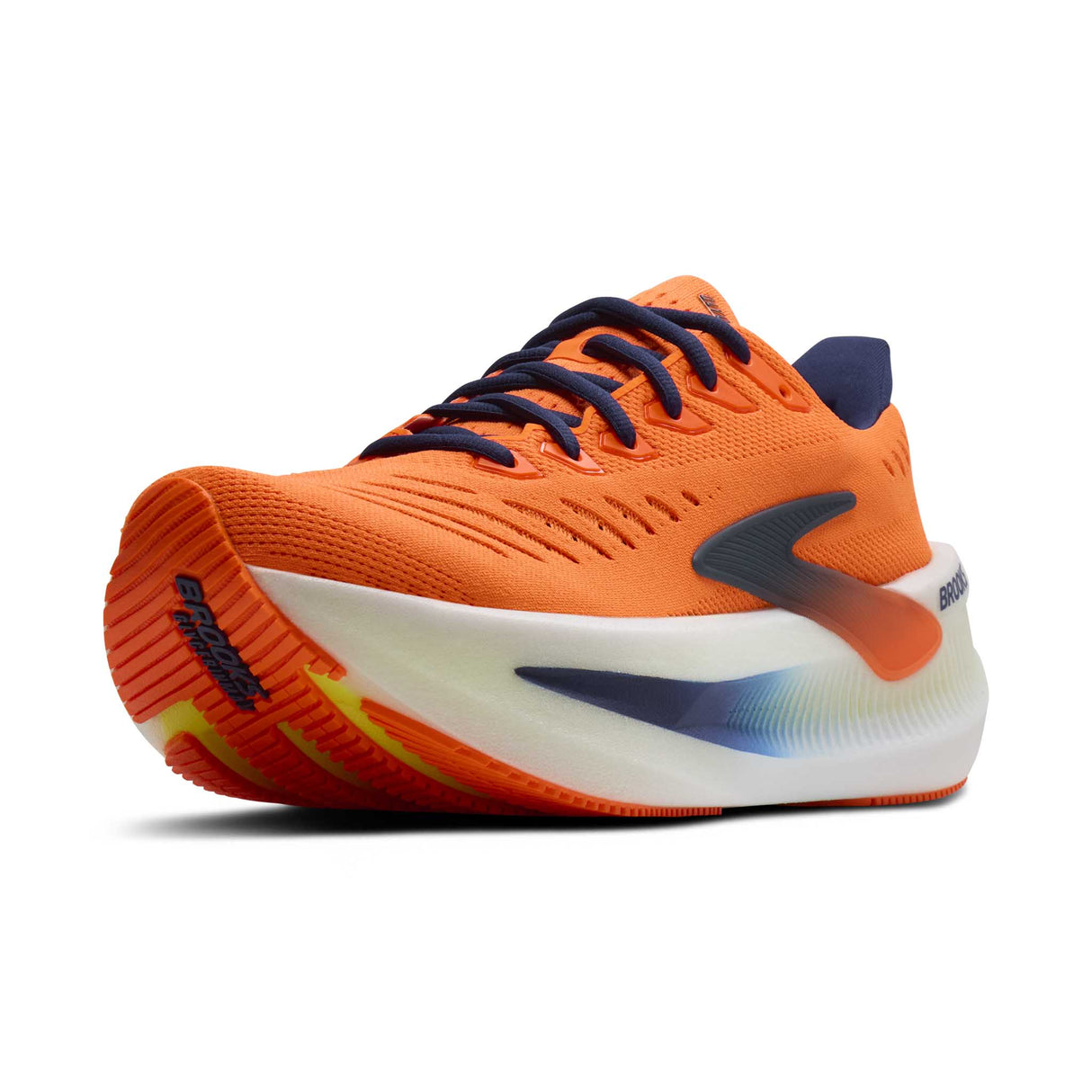 Brooks Glycerin Max 2 chaussures de course à pied homme - Orange / Beacon Blue / Nightlife