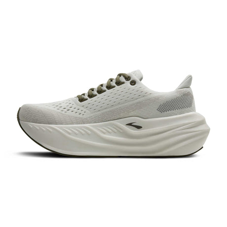 Souliers de course Brooks Glycerin Max pour homme lateral - Grey / Dusty Olive / Tea