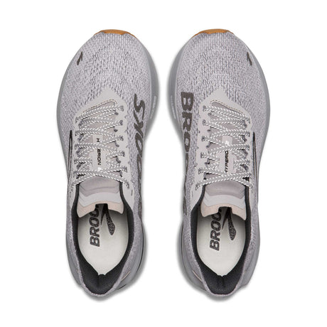 Brooks Hyperion 2 souliers de course à pied homme empeigne - Alloy / Bright White / Black