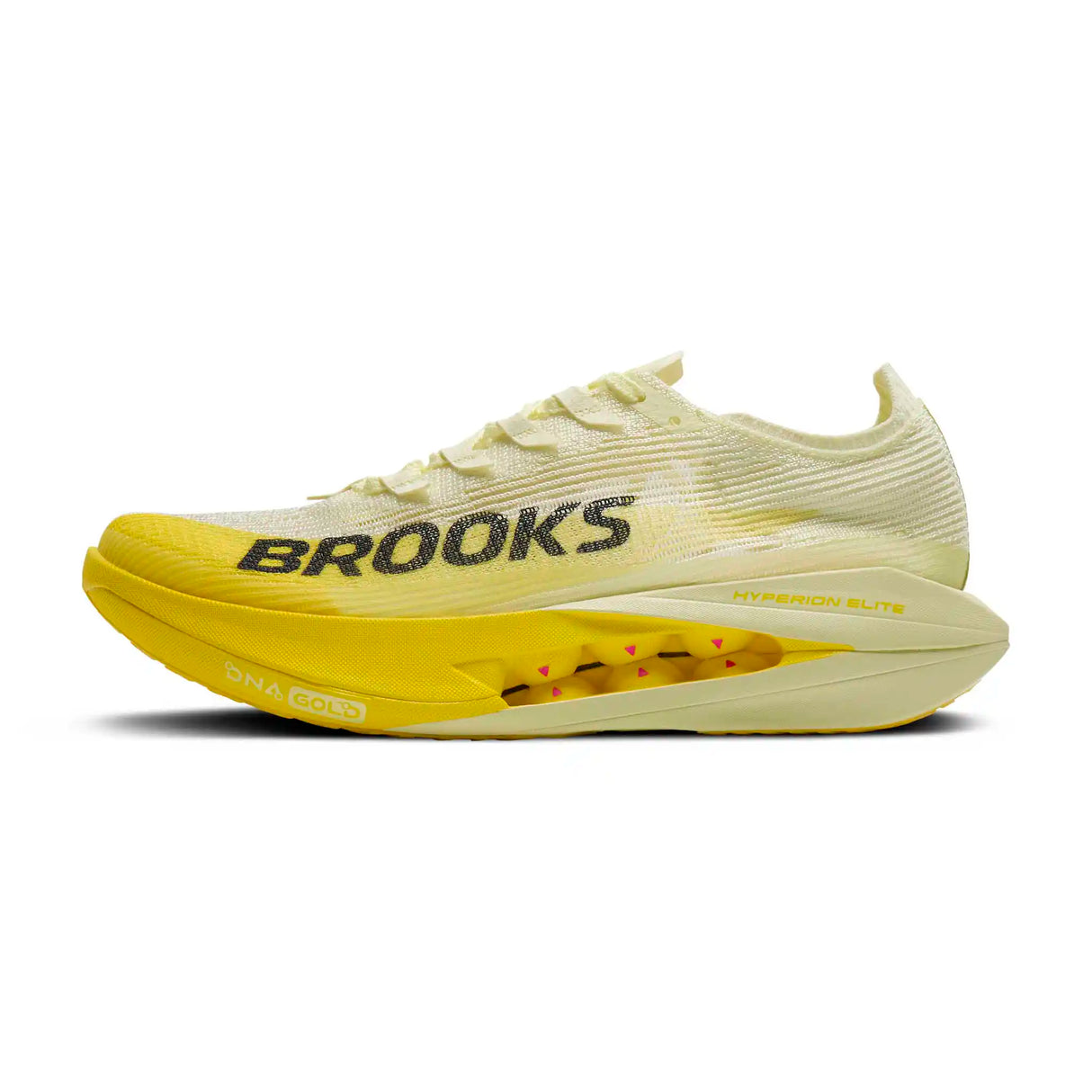 Brooks Hyperion Elite 5 chaussures de course à pied unisexes - Luminary / Yellow / Grey