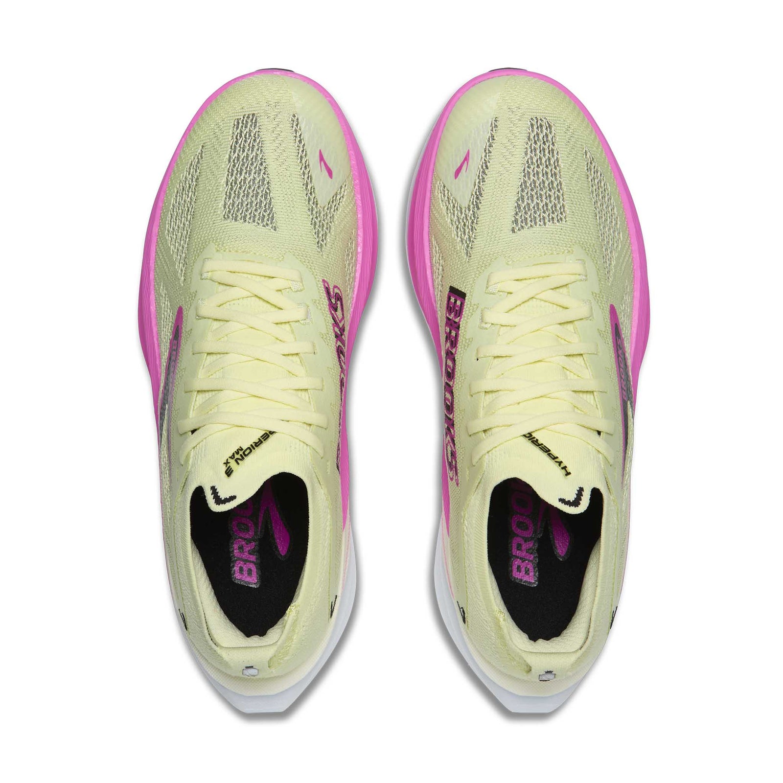 Brooks Hyperion Max 3 chaussures de course à pied femme - Luminary / Cyber Pink / Black