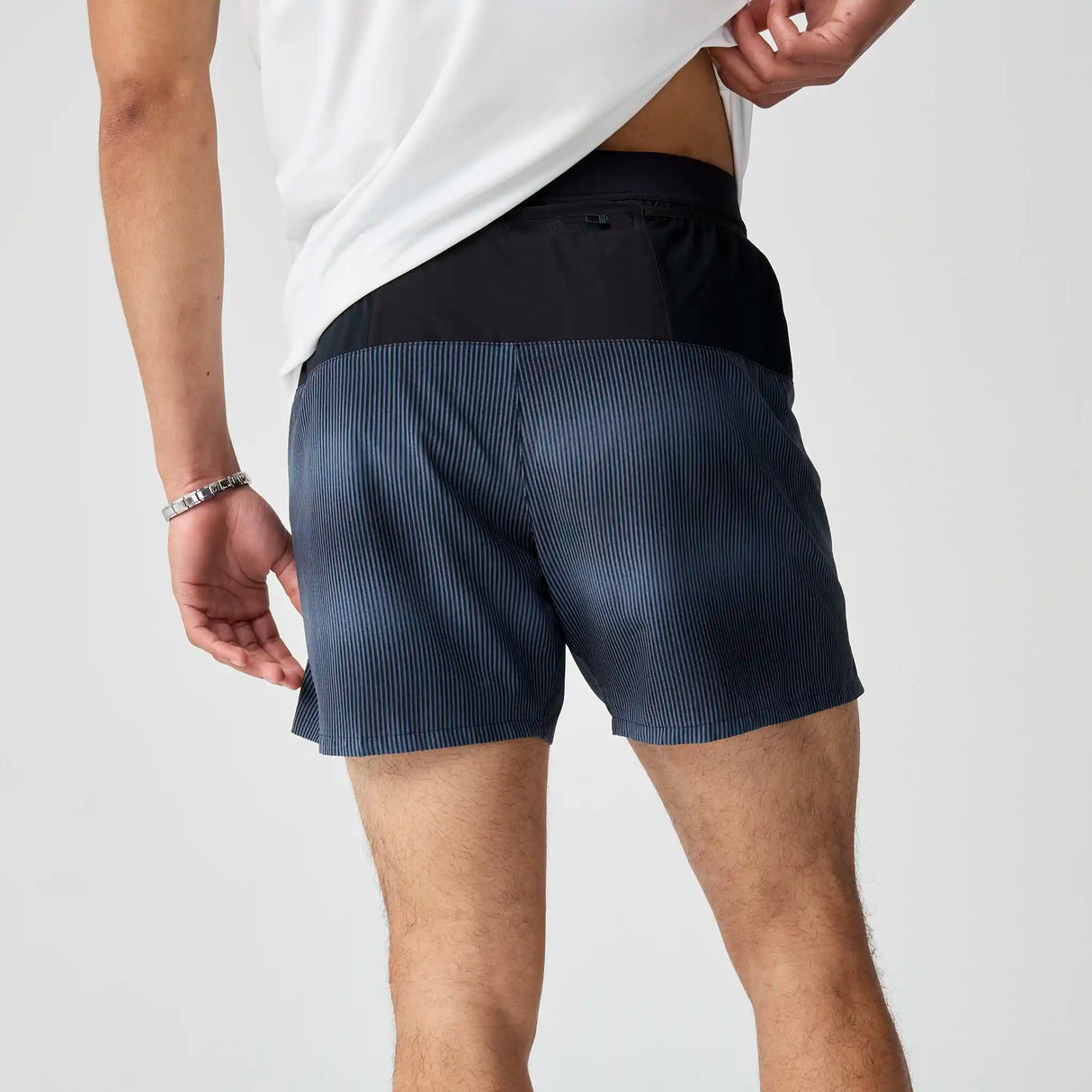 Brooks Journey 5-inch short de course à pied pour homme - Sonic Slate / Black