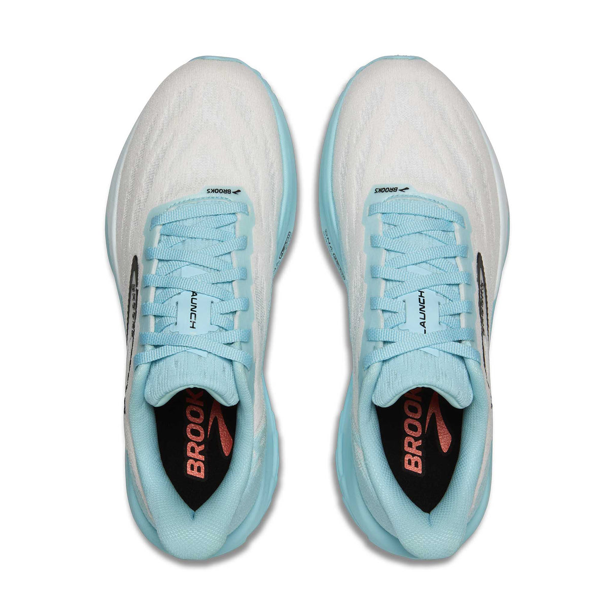 Brooks Launch 11 chaussures de course femme empeigne - White / Atomizer / Pink Clay