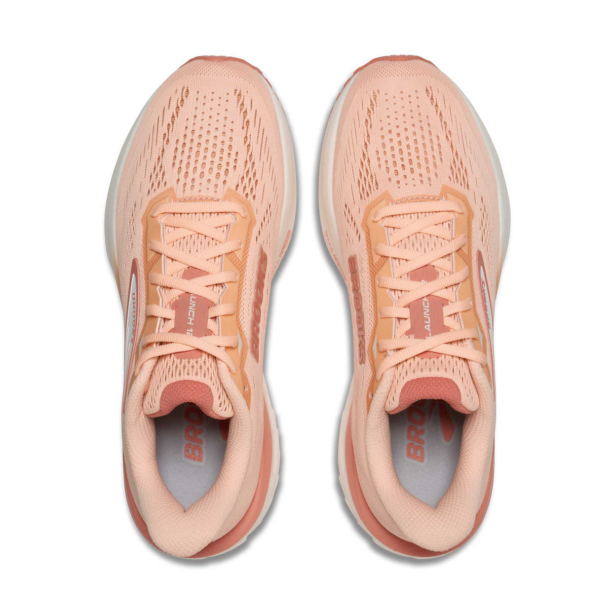 Brooks Launch 12 chaussures de course à pied femme - Peach / Coconut / Peach Echo