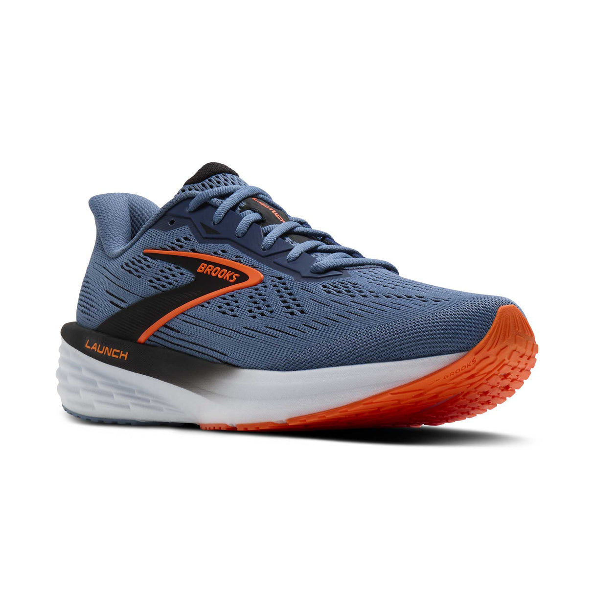 Brooks Launch 12 chaussures de course à pied homme - Moonlight / Black / Orange