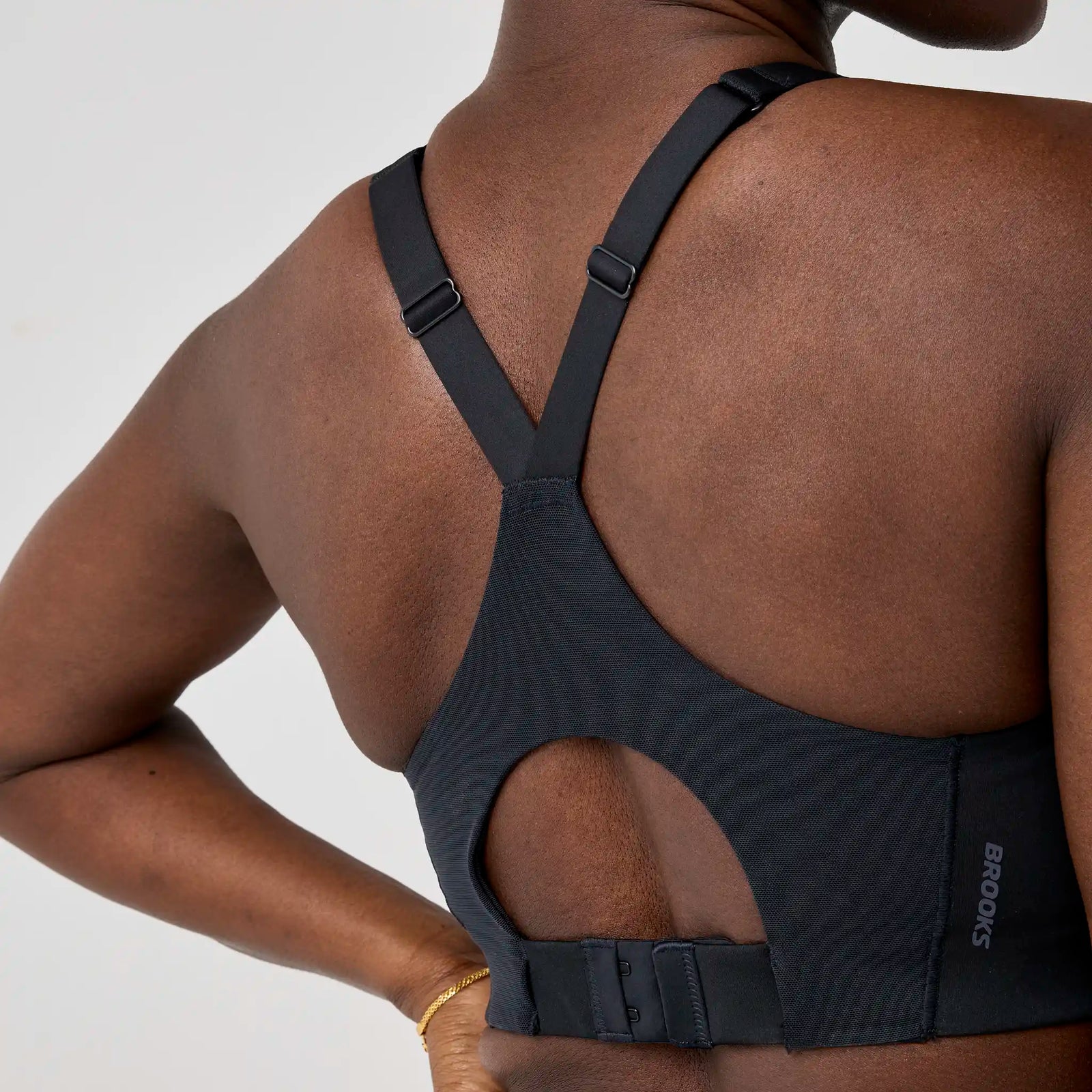 Brooks Limitless soutien-gorge de course à pied à maintien élevé - Noir