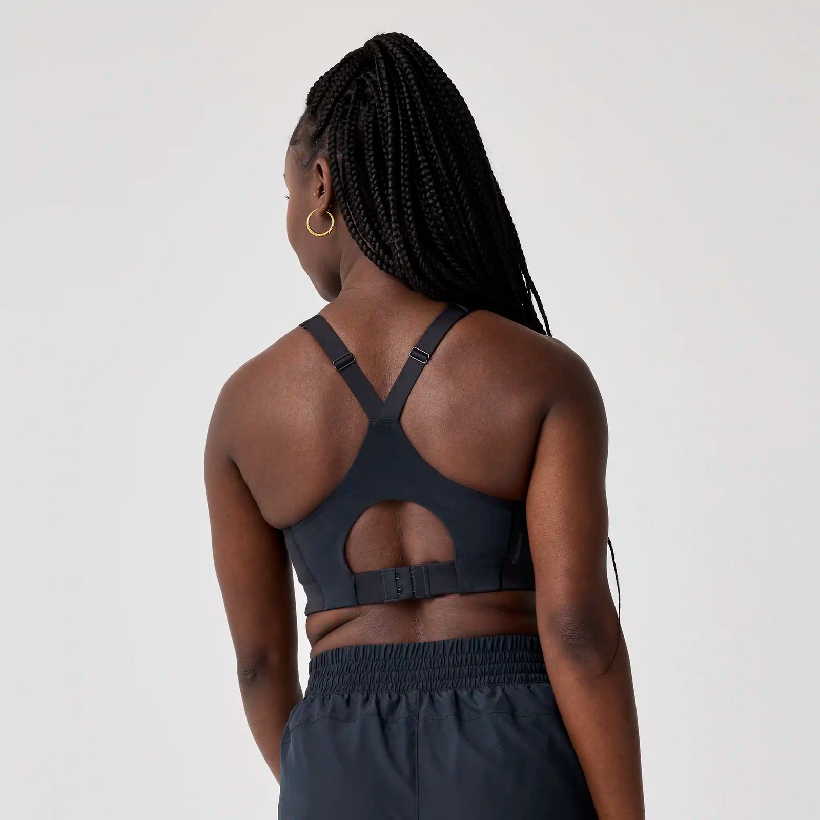 Brooks Limitless soutien-gorge de course à pied à maintien élevé - Noir