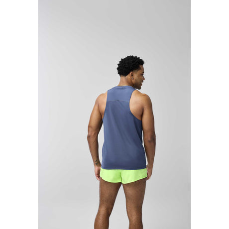 Brooks Atmosphere Singlet 3.0 camisole de course à pied homme dos- Setting Stripe