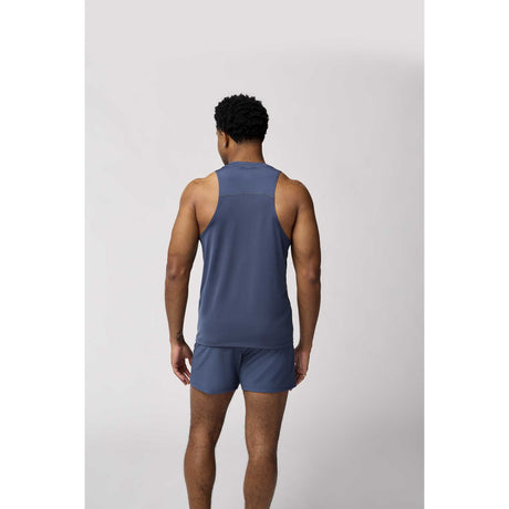 Brooks Atmosphere Singlet 3.0 camisole de course à pied homme dos - Setting Stripe