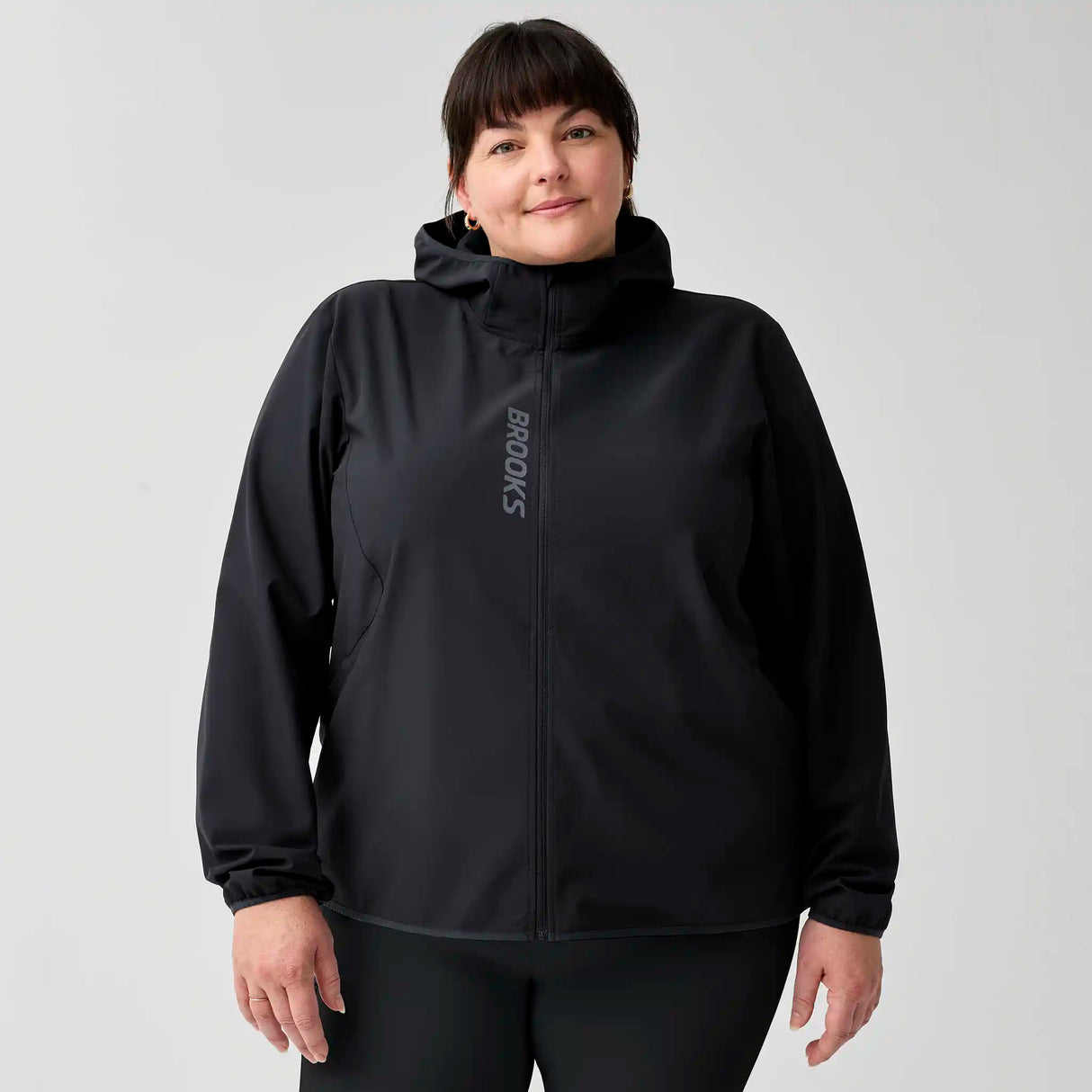 Brooks Canopy Jacket coupe-vent de course à pied pour femme - Noir