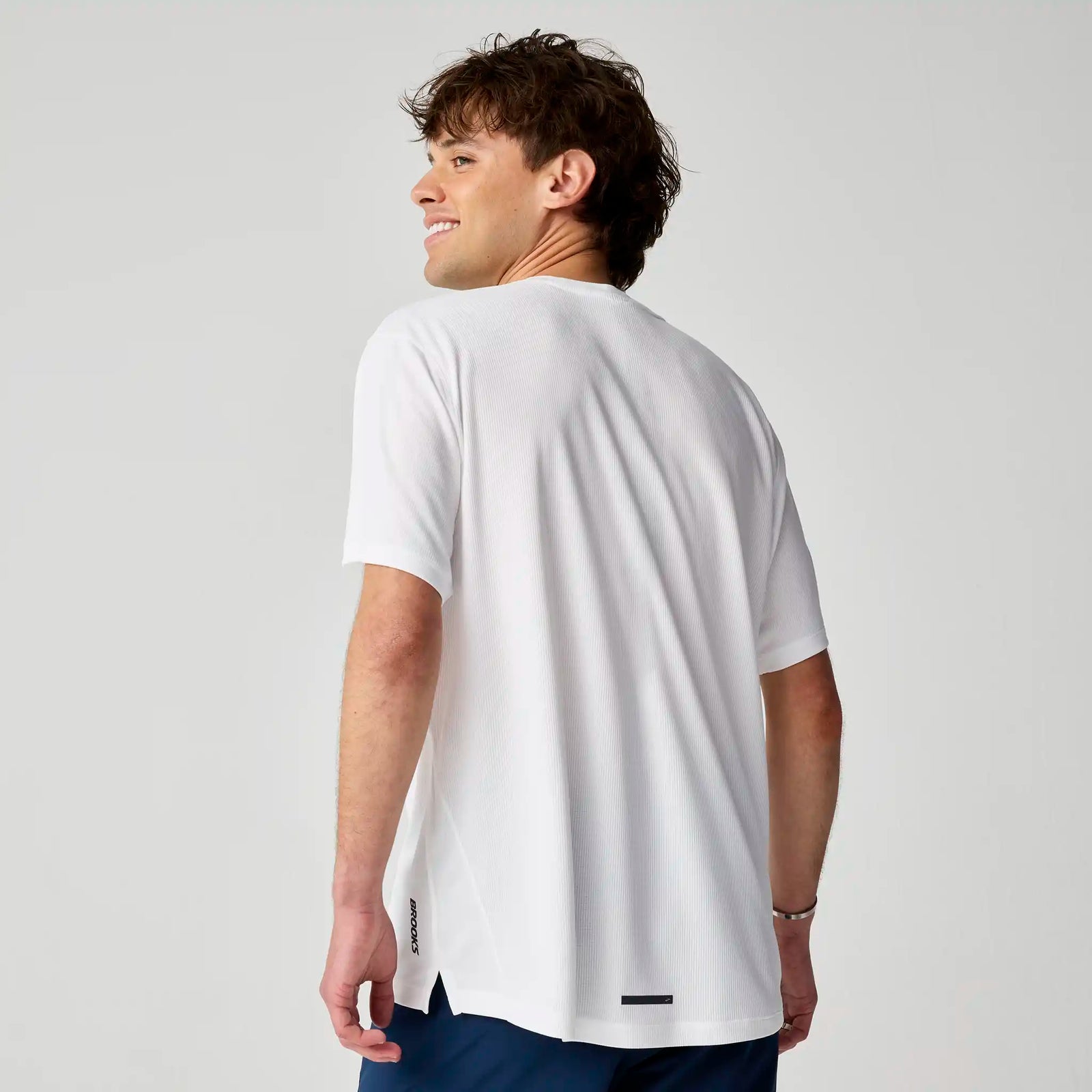 Brooks Dash t-shirt de course homme - Blanc