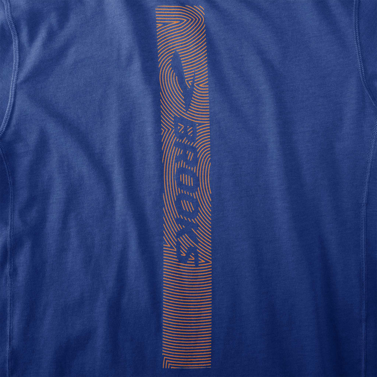 Brooks Distance 2.0 chandail de course homme logo - Heather Aegean / Brooks Trail