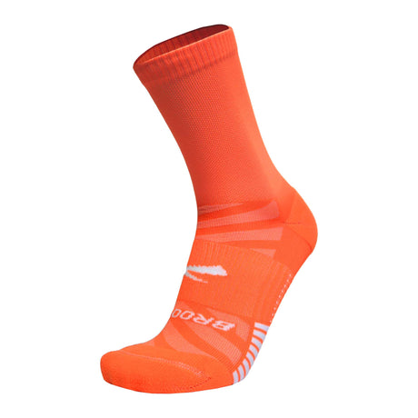 Brooks Ghost Lite Crew chaussettes de course à pied unisexe - Fluoro Flash