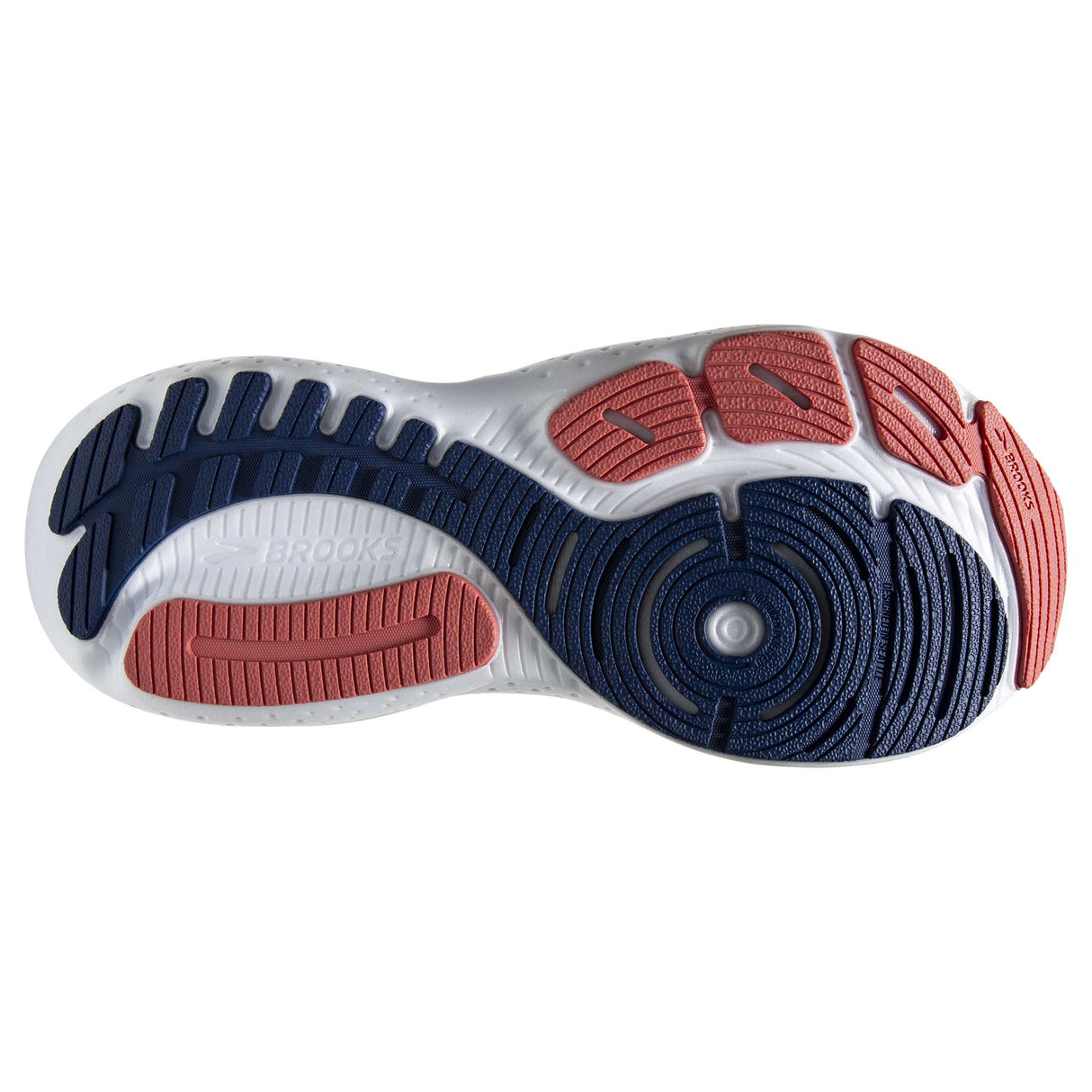 Brooks Glycerin GTS 21 souliers de course femme semelle - Blue / Icy Pink / Rose