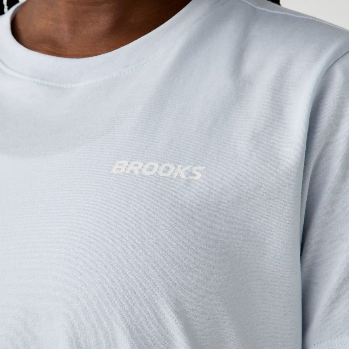 Brooks Graphic t-shirt de course à pied - Halogen Blue / White