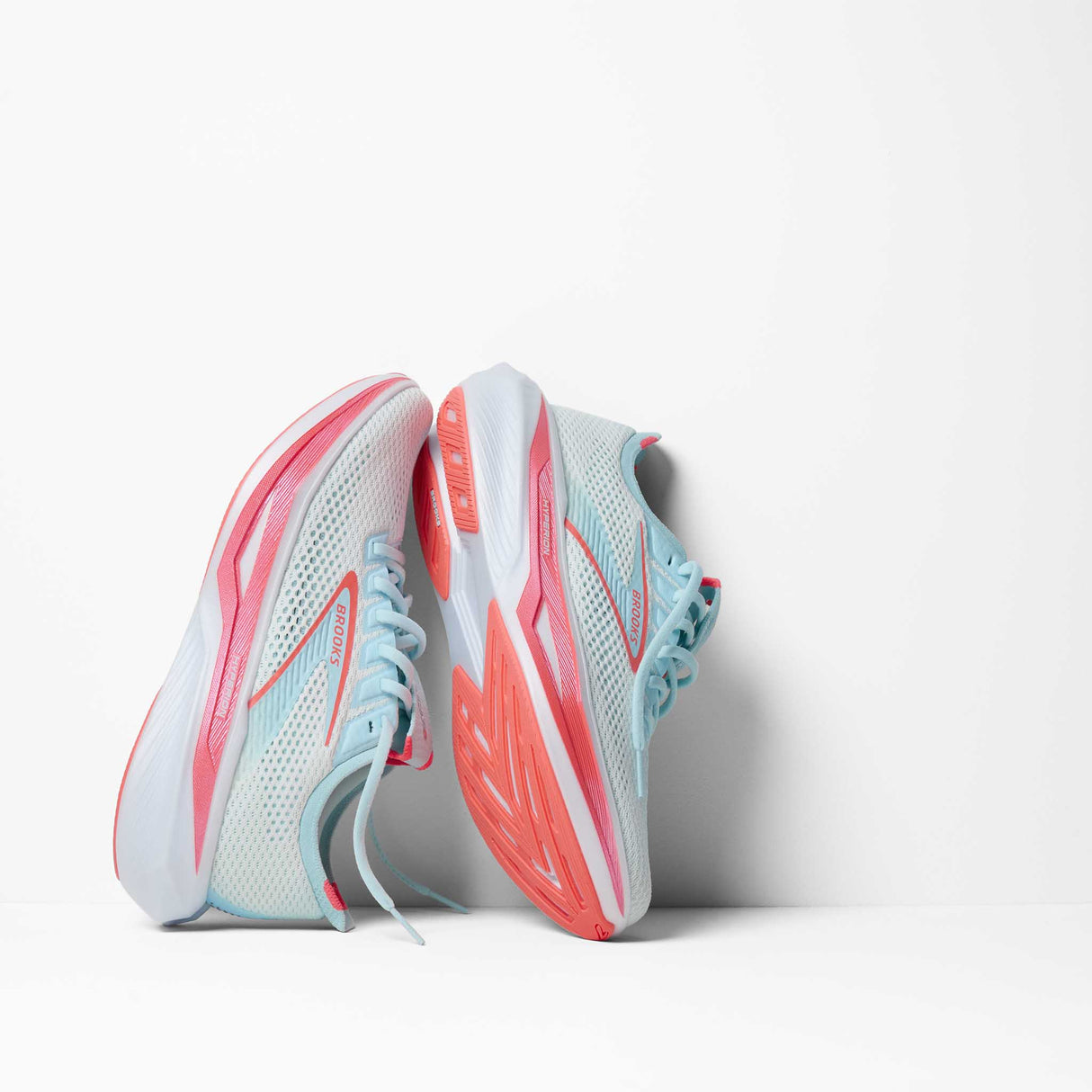 Brooks Running Hyperion 3 pour femme paire - White / Pink Clay / Atomizer