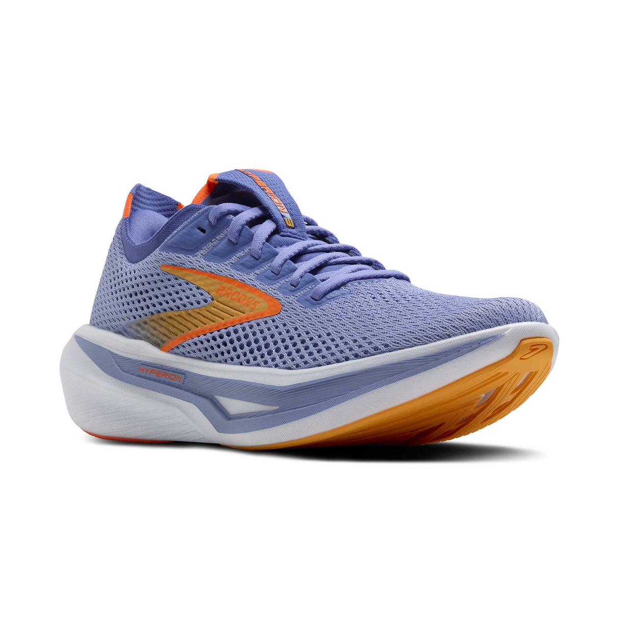 Brooks Running Hyperion 3 pour femme pointe - Blue Heron / Orange / White