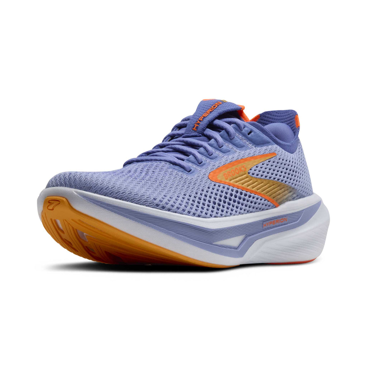 Brooks Running Hyperion 3 pour femme pointe - Blue Heron / Orange / White