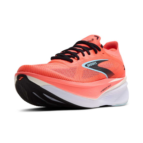 Brooks Hyperion Max 3 chaussures de course à pied homme pointe -Fiery Coral / Black / Atomizer