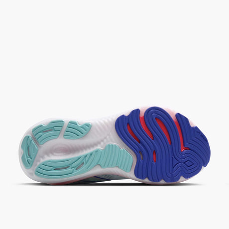 Brooks Glycerin 22 souliers de course femme semelle - White / Limpet Shell / Amparo Blue