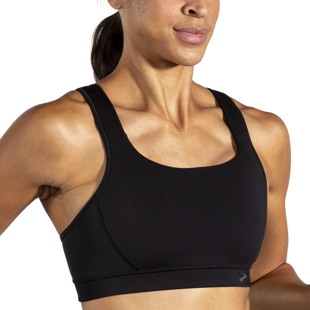 Brooks Drive Convertible 2.0 soutien-gorge de course à pied - Noir