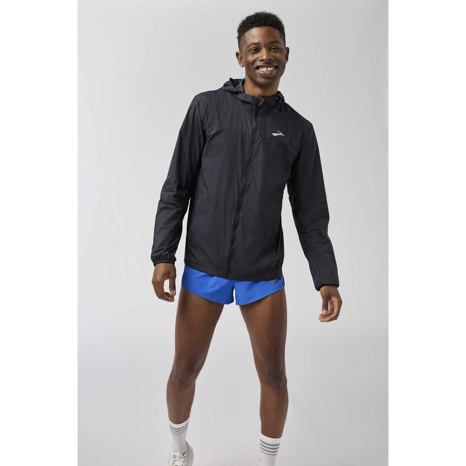 Brooks Canopy Packable Jacket coupe-vent de course à pied pour homme - Noir