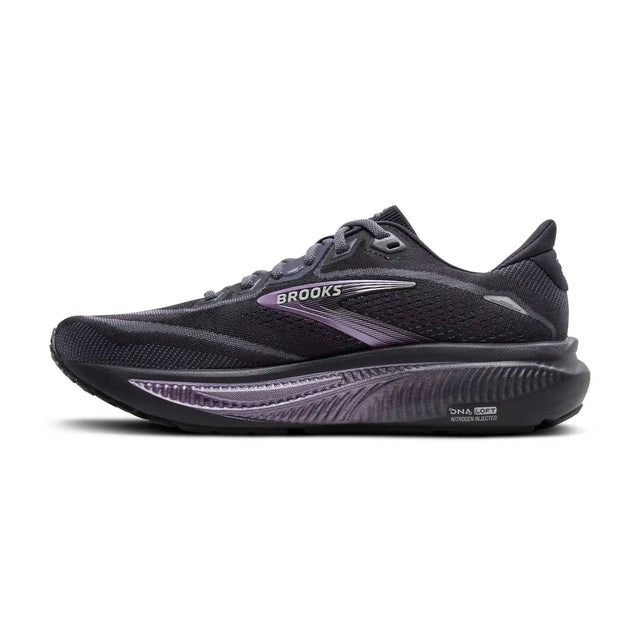 Brooks Ghost 18 chaussures de course femme - Ebony / Folkstone / Metallic