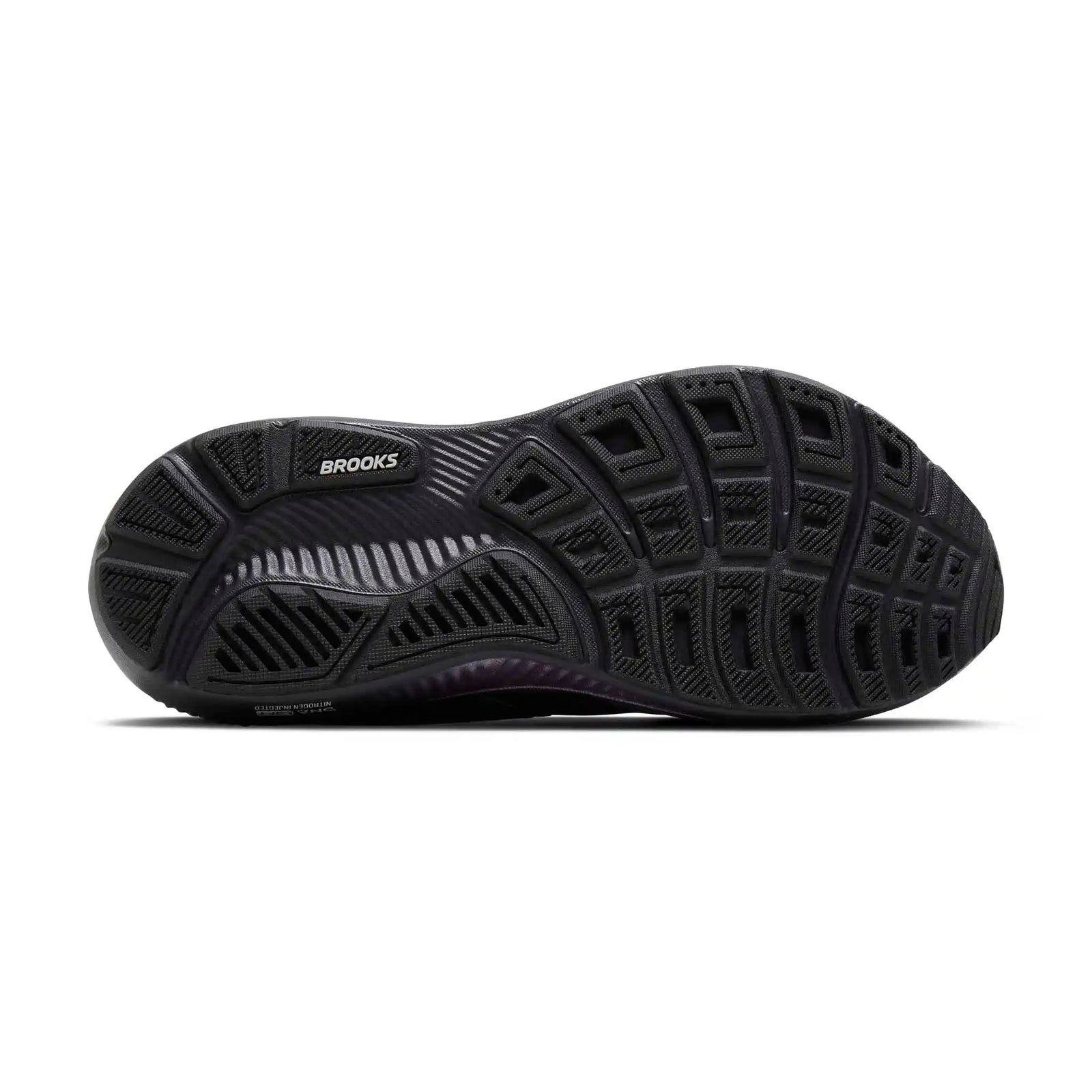 Brooks Ghost 18 chaussures de course femme - Ebony / Folkstone / Metallic