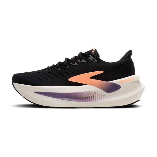 Brooks Glycerin Max 2 chaussures de course à pied femme - Black / Peach / Clear