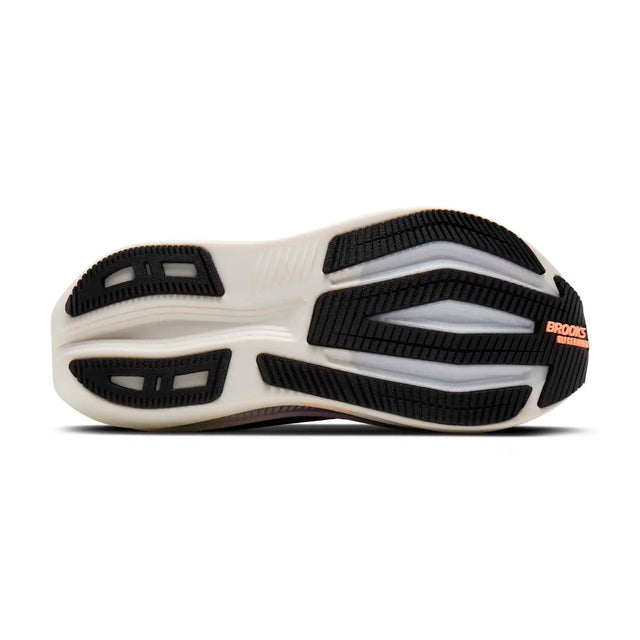 Brooks Glycerin Max 2 chaussures de course à pied femme - Black / Peach / Clear