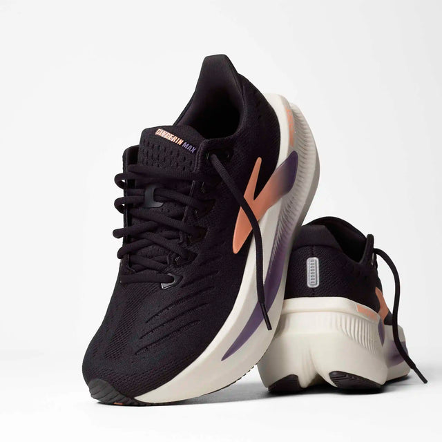 Brooks Glycerin Max 2 chaussures de course à pied femme - Black / Peach / Clear