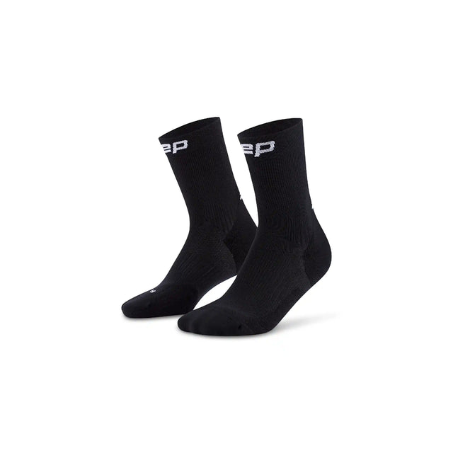 CEP Chaussettes Core Run Mid Cut pour homme - Noir